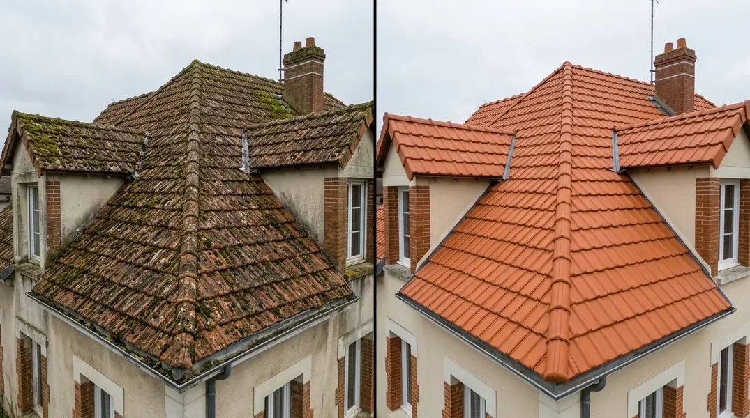 Résultat couverture au Mans — Couvreur Le Mans