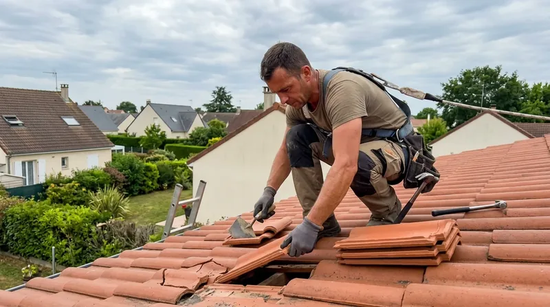 Remplacement & Réparation de tuiles Le Mans